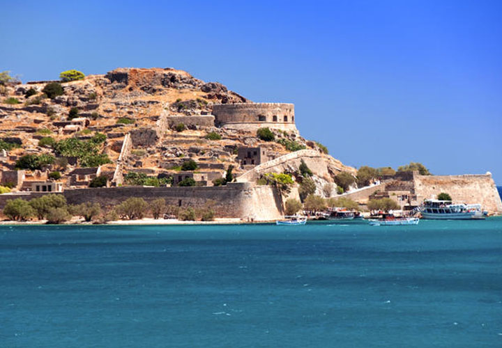 Spinalonga island and buffet lunch excursion with scenic views