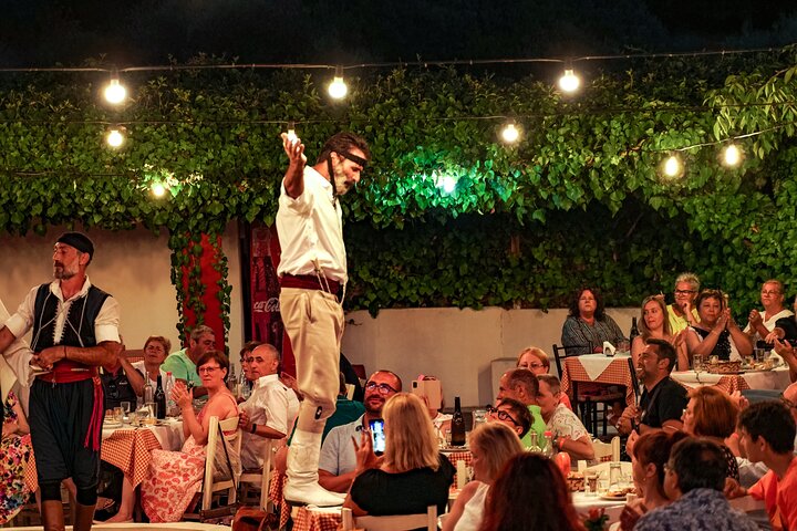 Cretan dance and folklore show with dinner in Crete